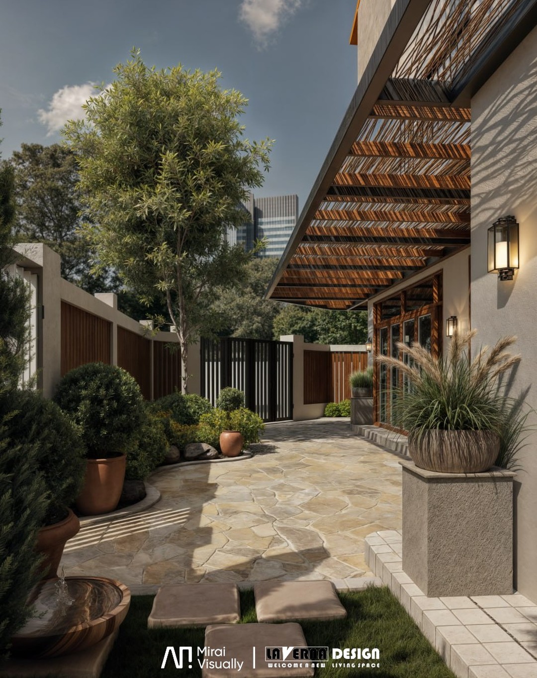 HAMONI VILLA GARDEN

Where outdoor spaces harmonize nature and architecture within the overall design of the villa. The 