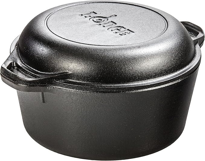Lodge Double Dutch Oven, 5 qt thumbnail
