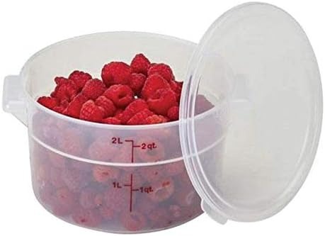 Cambro 2 Qt Round Storage Container With Lid thumbnail