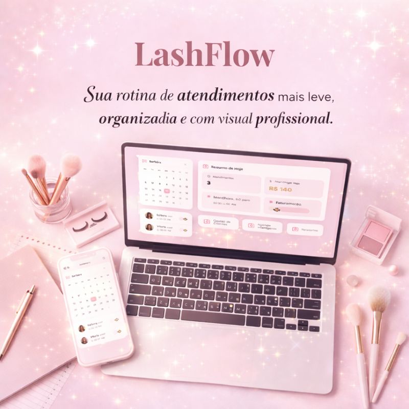LashFlow | Marque suas clientes sem Tocar no Celular thumbnail
