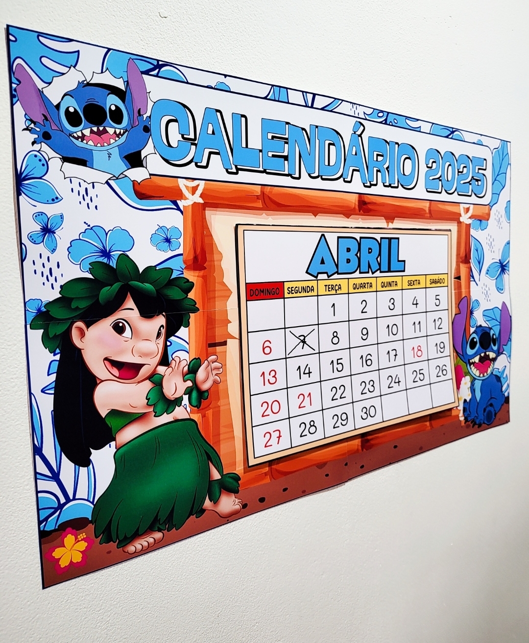 CALENDÁRIO 2025 LILO E STITCH thumbnail