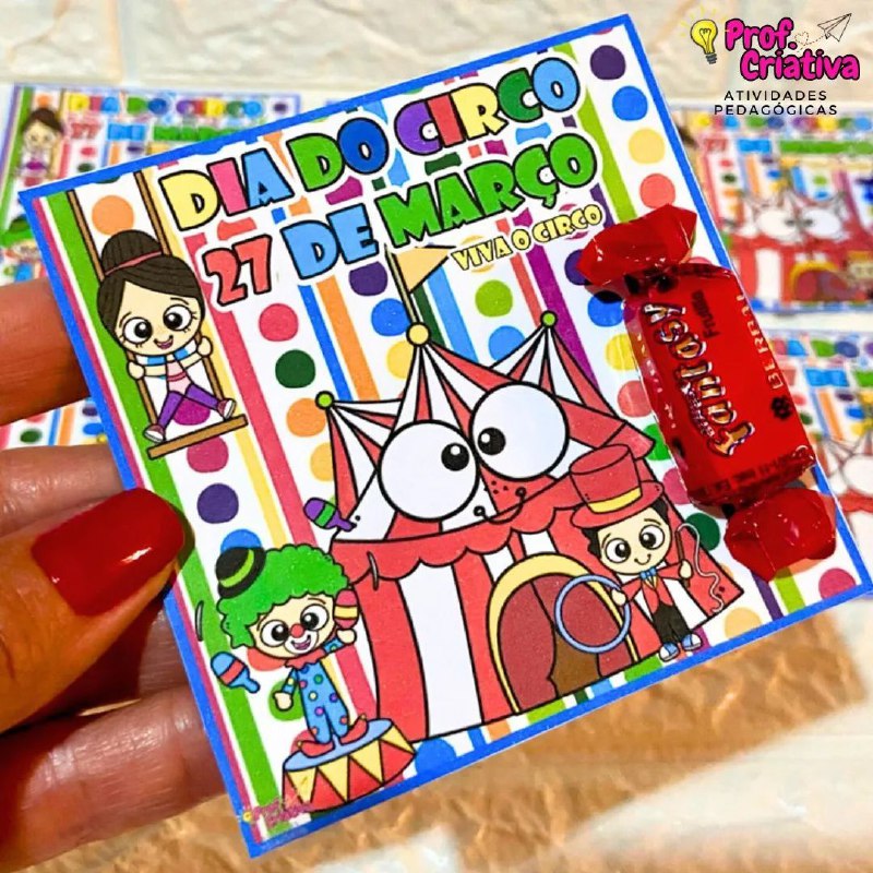 CARTÃO DIA DO CIRCO thumbnail