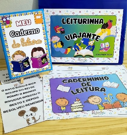 KIT LEITURINHA VIAJANTE + CADERNO DE LEITURA thumbnail