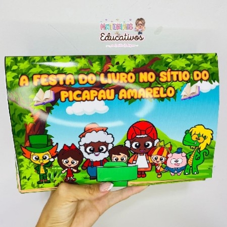 LIVRO 3D SÍTIO DO PICA PAU AMARELO - 02 thumbnail