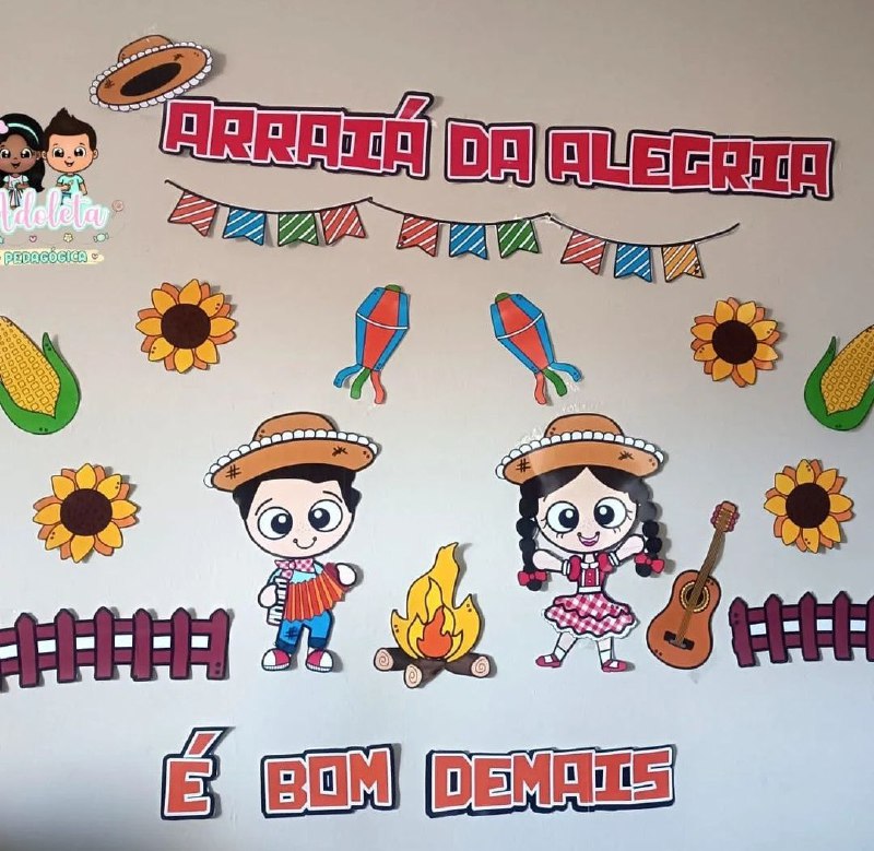 PAINEL FESTA JUNINA - ARRAIA DA ALEGRIA thumbnail