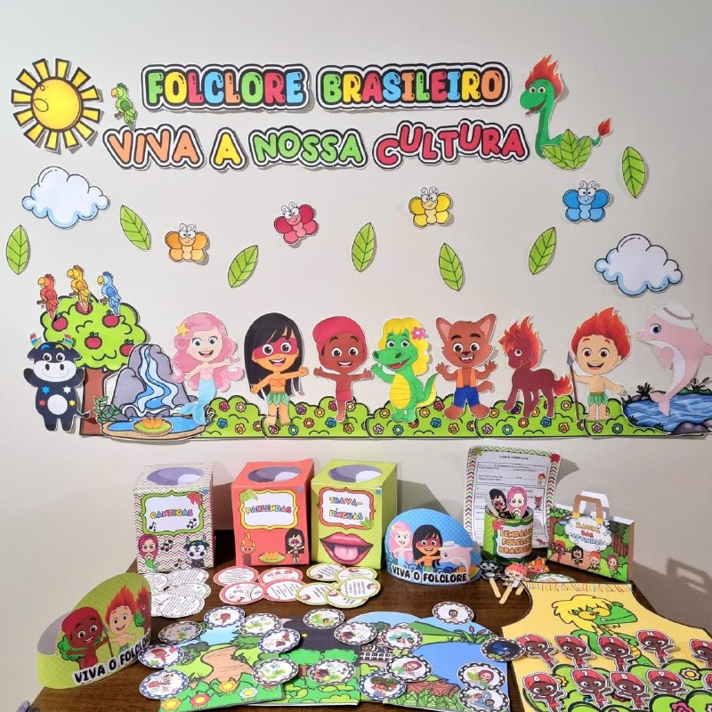 KIT FOLCLORE BRASILEIRO EDUCA ARTE thumbnail