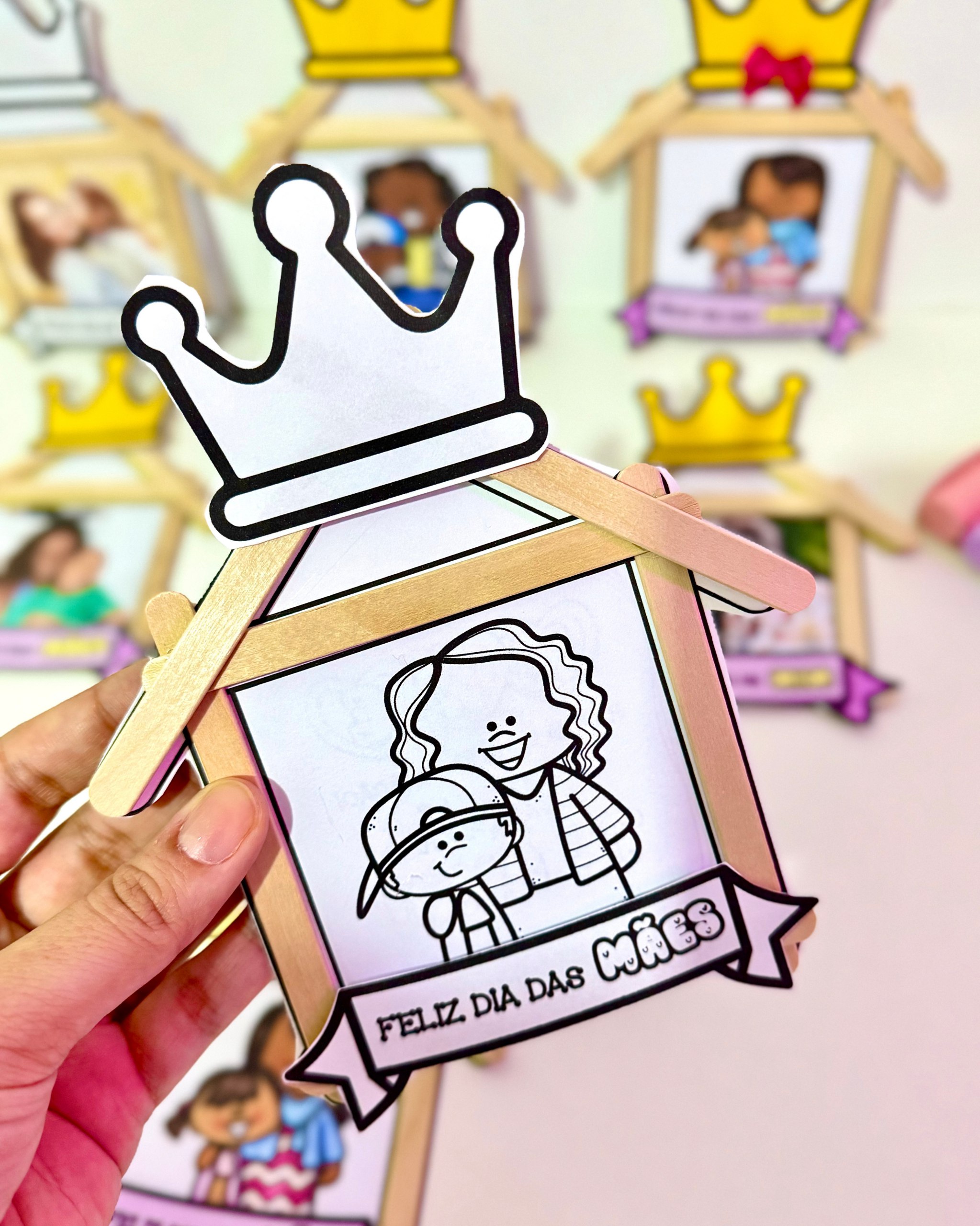 Atividade Palitos Dia das Mães - Alfabetização Infantil | Hotmart thumbnail