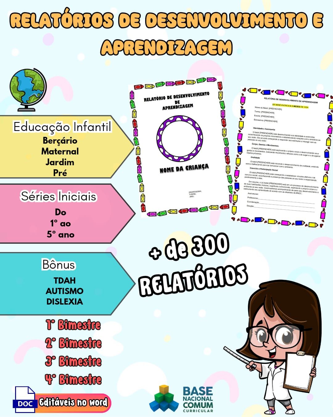 RELATÓRIOS DE DESENVOLVIMENTO E APRENDIZAGEM thumbnail