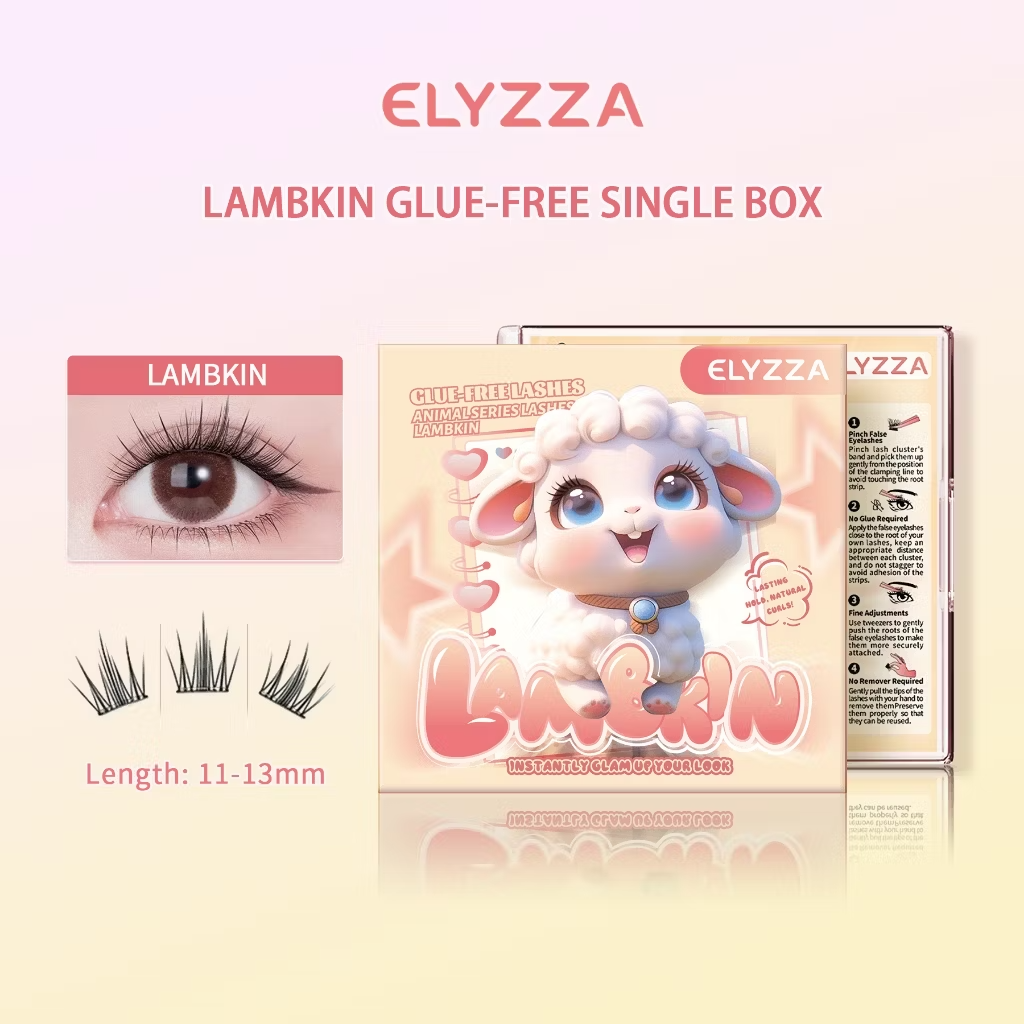 ELYZZA GLUELESS LASHES LAMBKIN 🌸 thumbnail