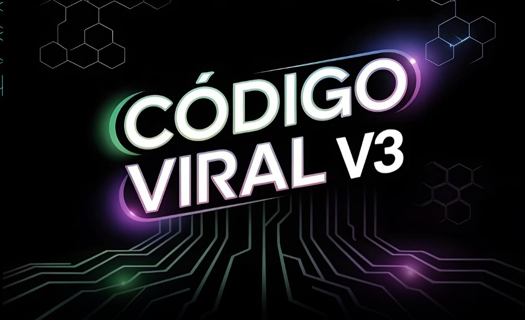 Código Viral V3- R$37,00 | Vai mesmo ficar de fora da nova era do digital?  Quem não aprender a criar vídeos ultra-realistas com IA vai assistir os outros lucrarem, e ficar pra trás.  👉 A verdade é dura: quem não se adapta, perde dinheiro.  💥 Por apenas R$ 37 (isso mesmo, TRINTA E SETE!), você desbloqueia o passo a passo de um método que está transformando perfis comuns em máquinas de vendas.  🎯 Serve pra qualquer nicho. 🎬 Roda em celular ou PC. 🔥 E o melhor: sem precisar aparecer! thumbnail
