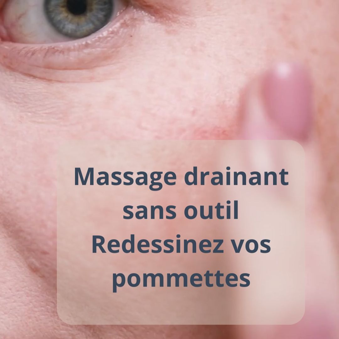 Massage drainant sans outil : redessinez vos pommettes thumbnail