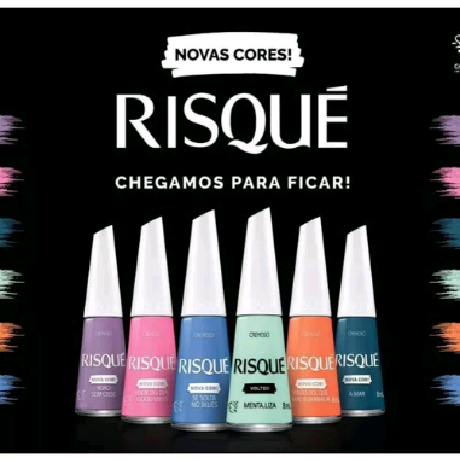 Esmaltes Risque Novas Cores  thumbnail