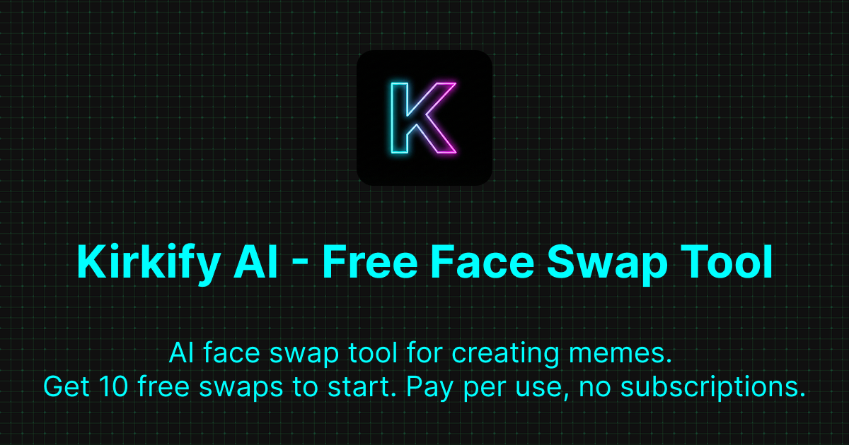 Kirkify GIF - Animated GIF Face Swap with AI | Kirkify thumbnail