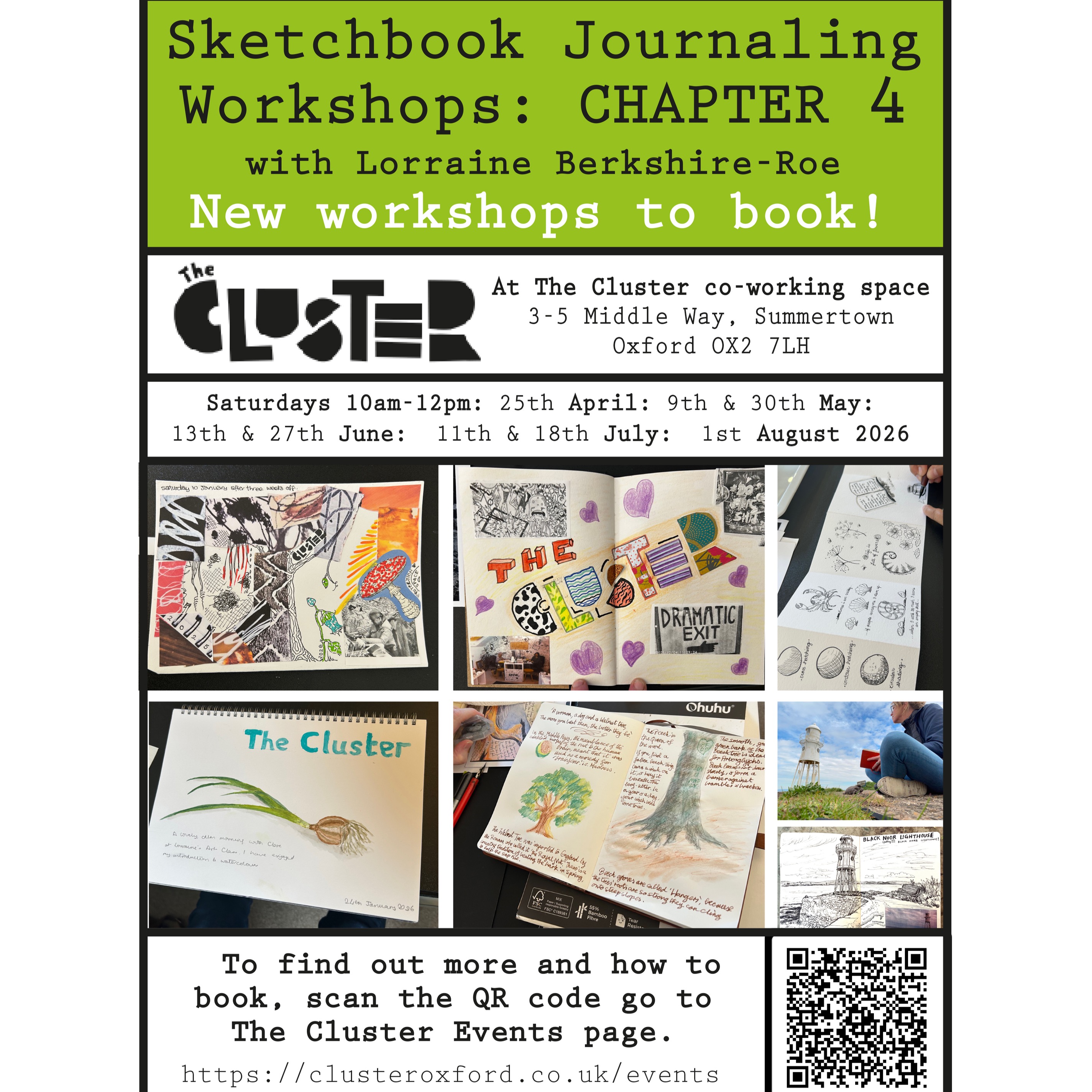 Sketchbook Journaling workshops Chapter 4: BOOK HERE thumbnail