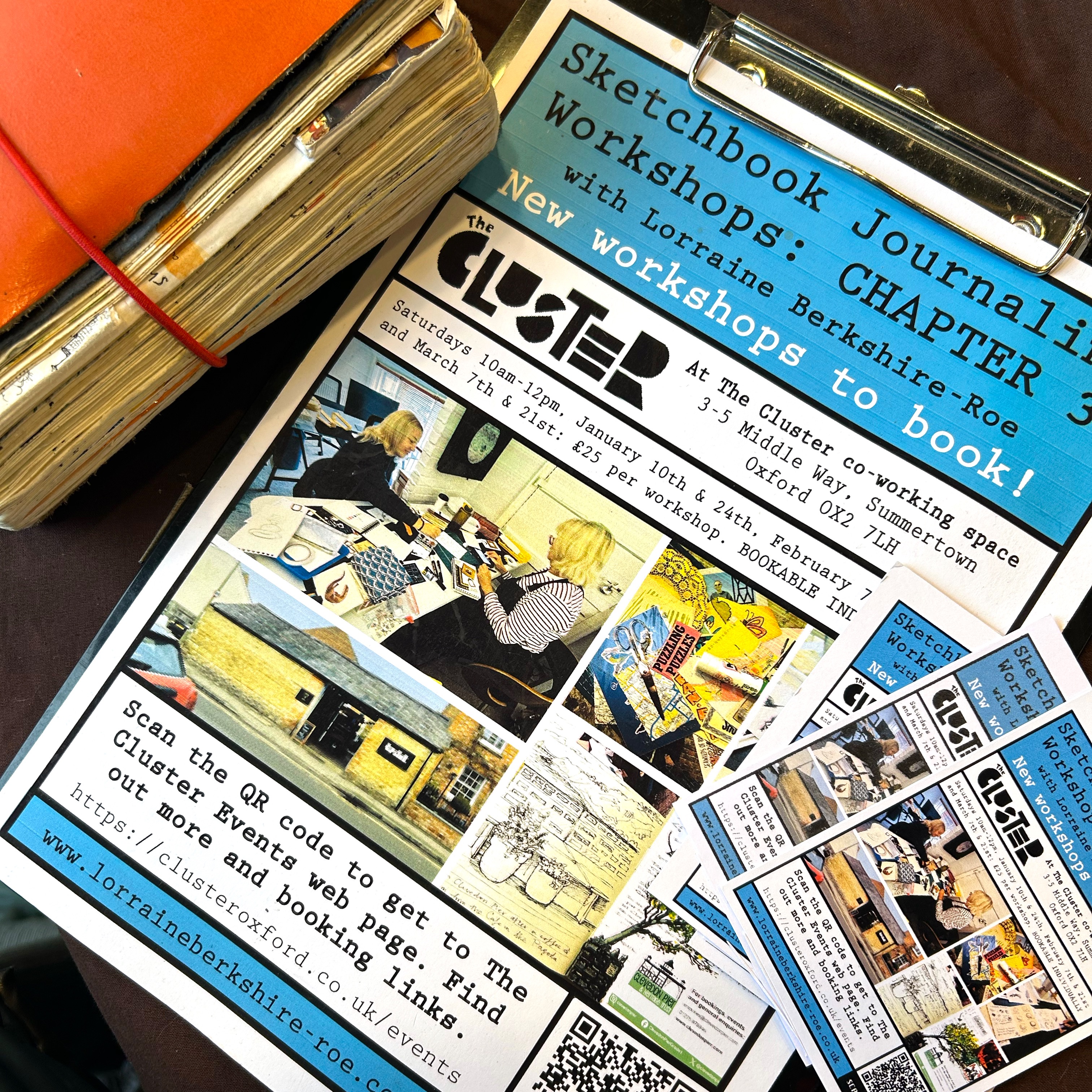 Sketchbook Journaling workshops Chapter 3: BOOK HERE thumbnail