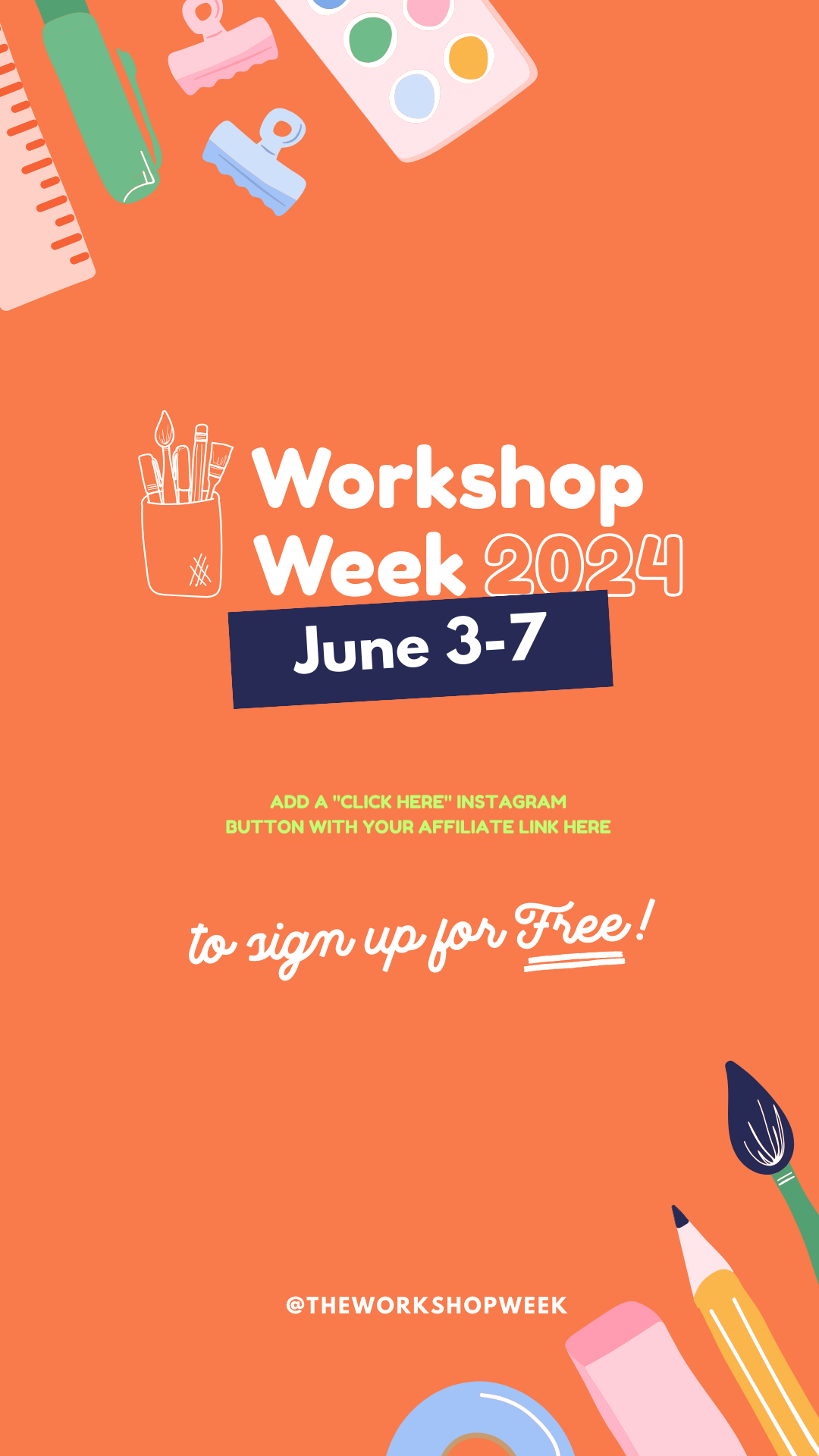 Join Me for Workshop Week thumbnail