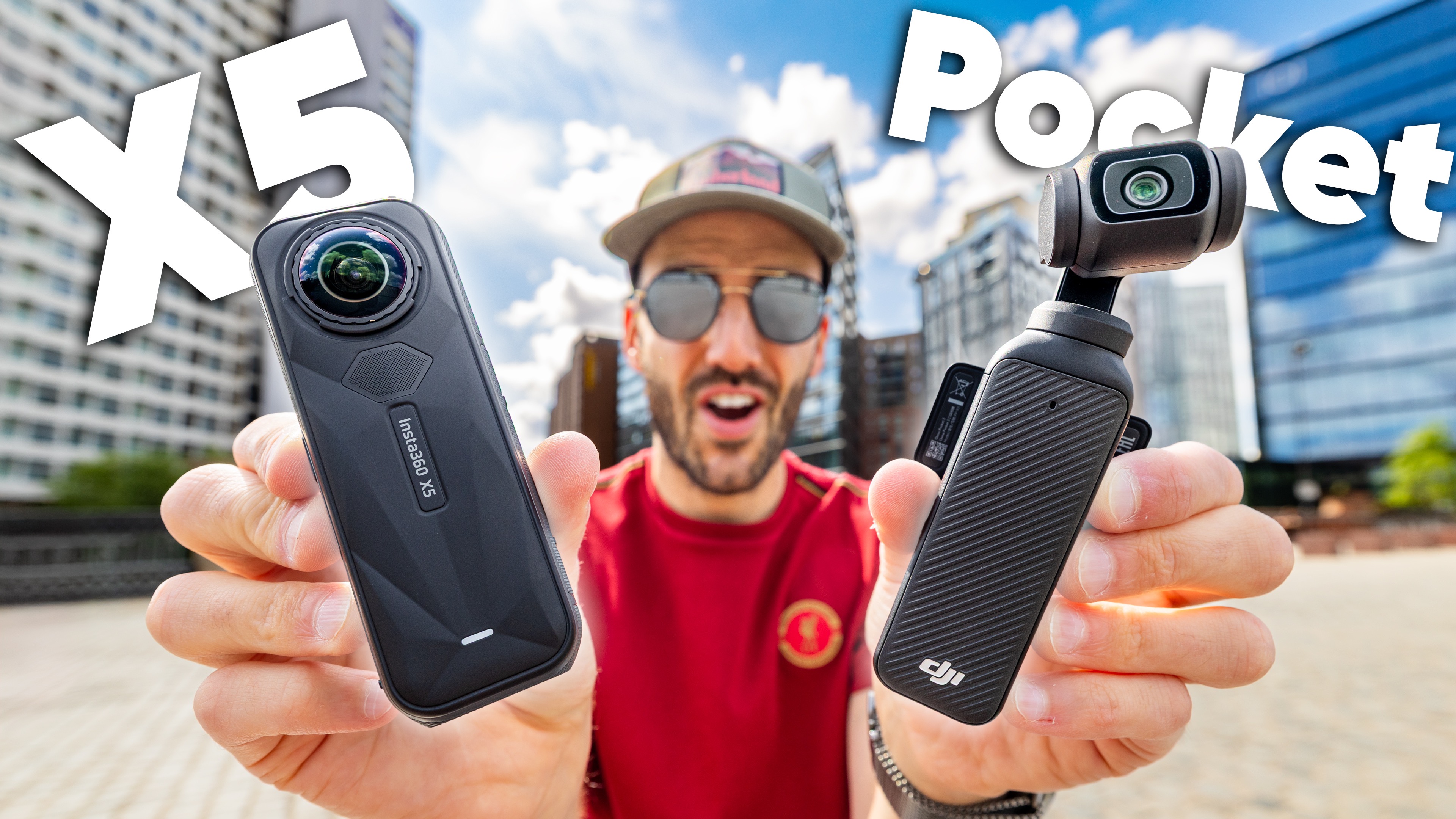 Insta360 X5 vs DJI Pocket 3 thumbnail