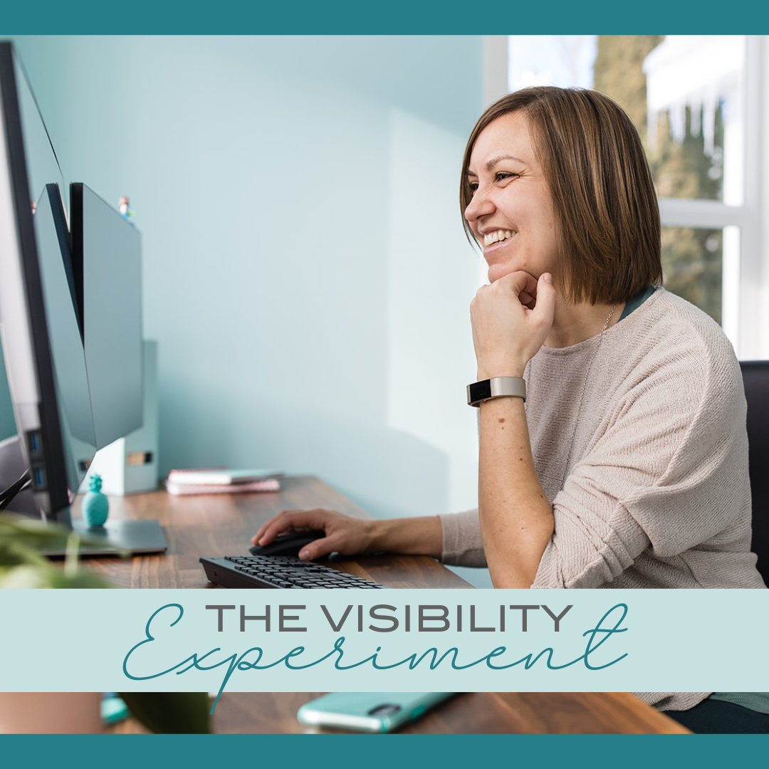 Join The Visibility Experiment! thumbnail