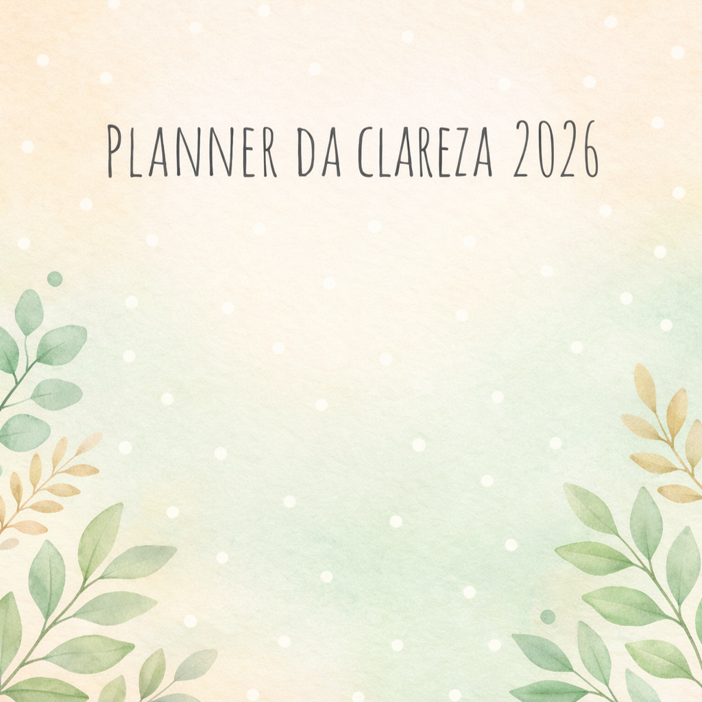 Planner da  clareza 2026 thumbnail