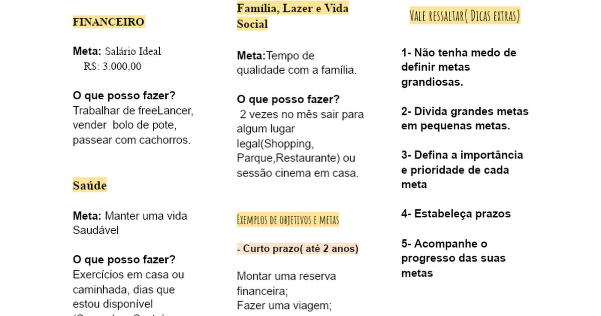 Template de metas 2025 thumbnail