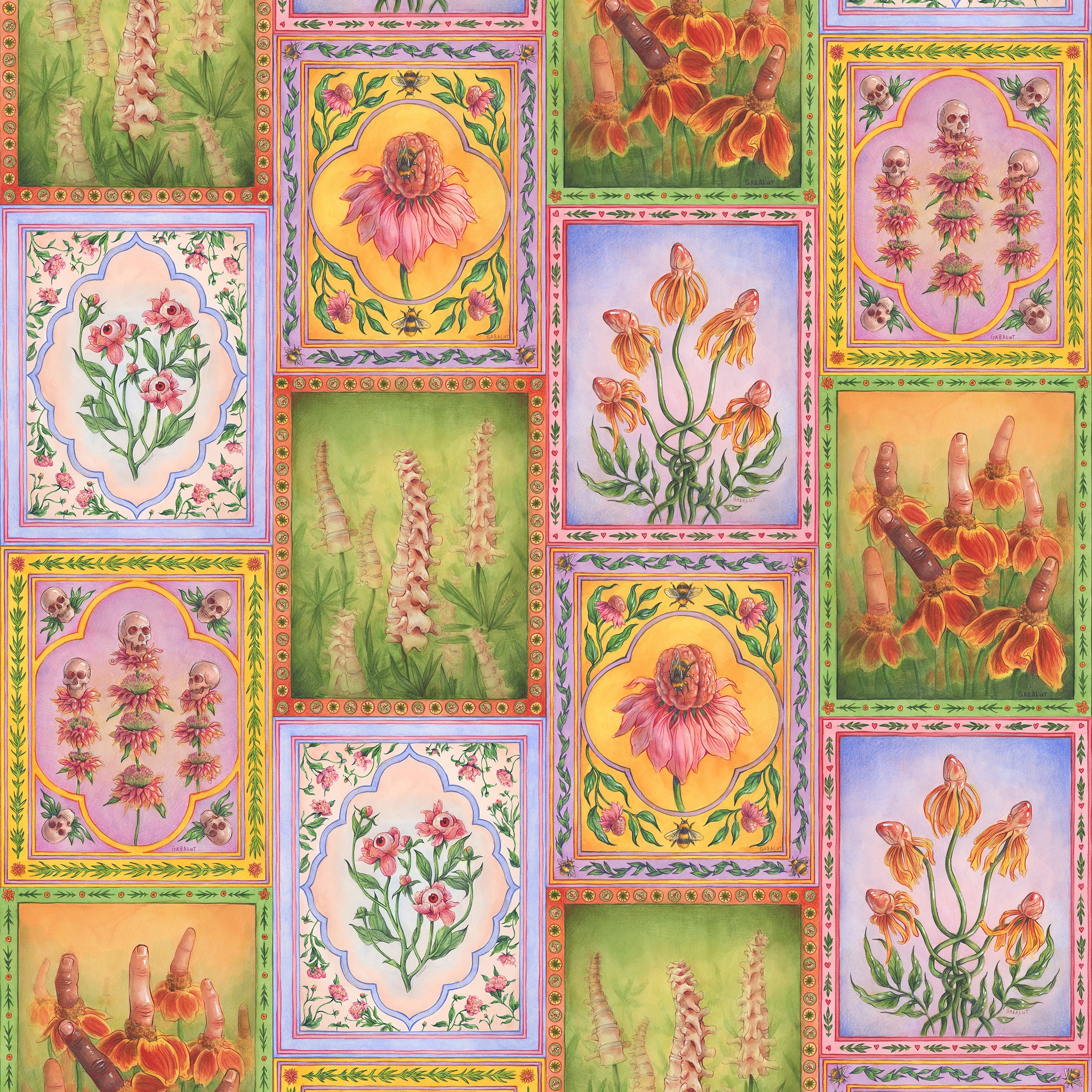 Spoonflower- buy my art on fabric! thumbnail