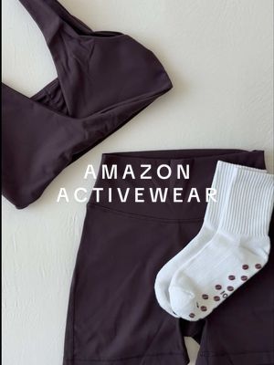 All 🔗 in the “Activewear” List on my amzn s/f! WAIT until you see the grip socks because the tiny espresso beans on the 
