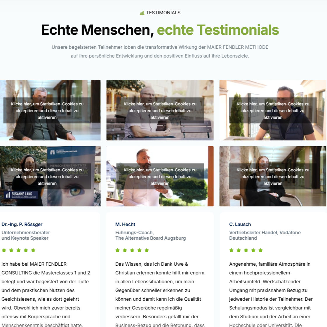 Echte Menschen - echte Testimonials thumbnail