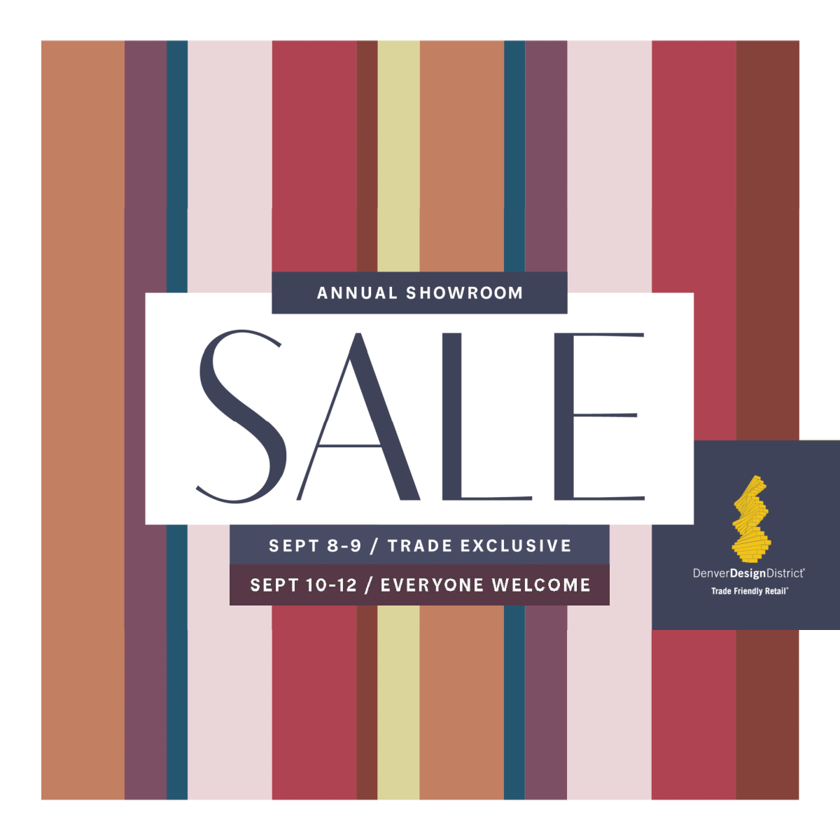 Annual Showroom Sale - Info & RSVP thumbnail