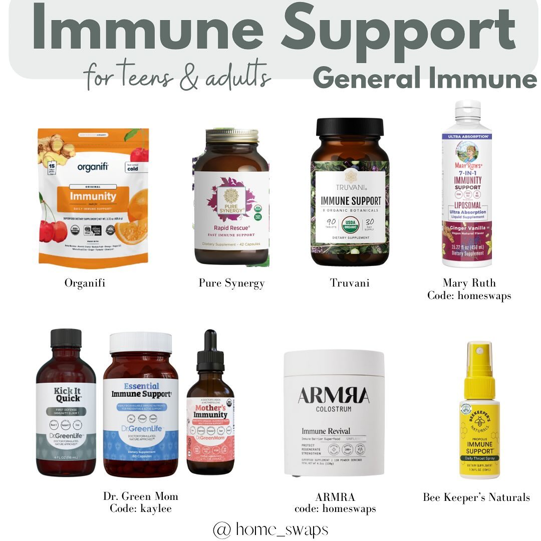 Ending the immune support series with us adults! It’s also important to be prepared with natural and nontoxic support fo