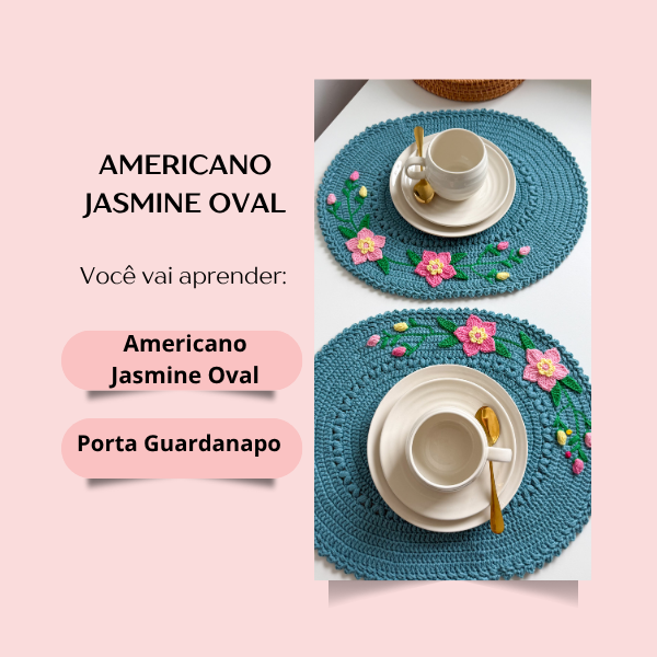  Americano Jasmine Oval thumbnail