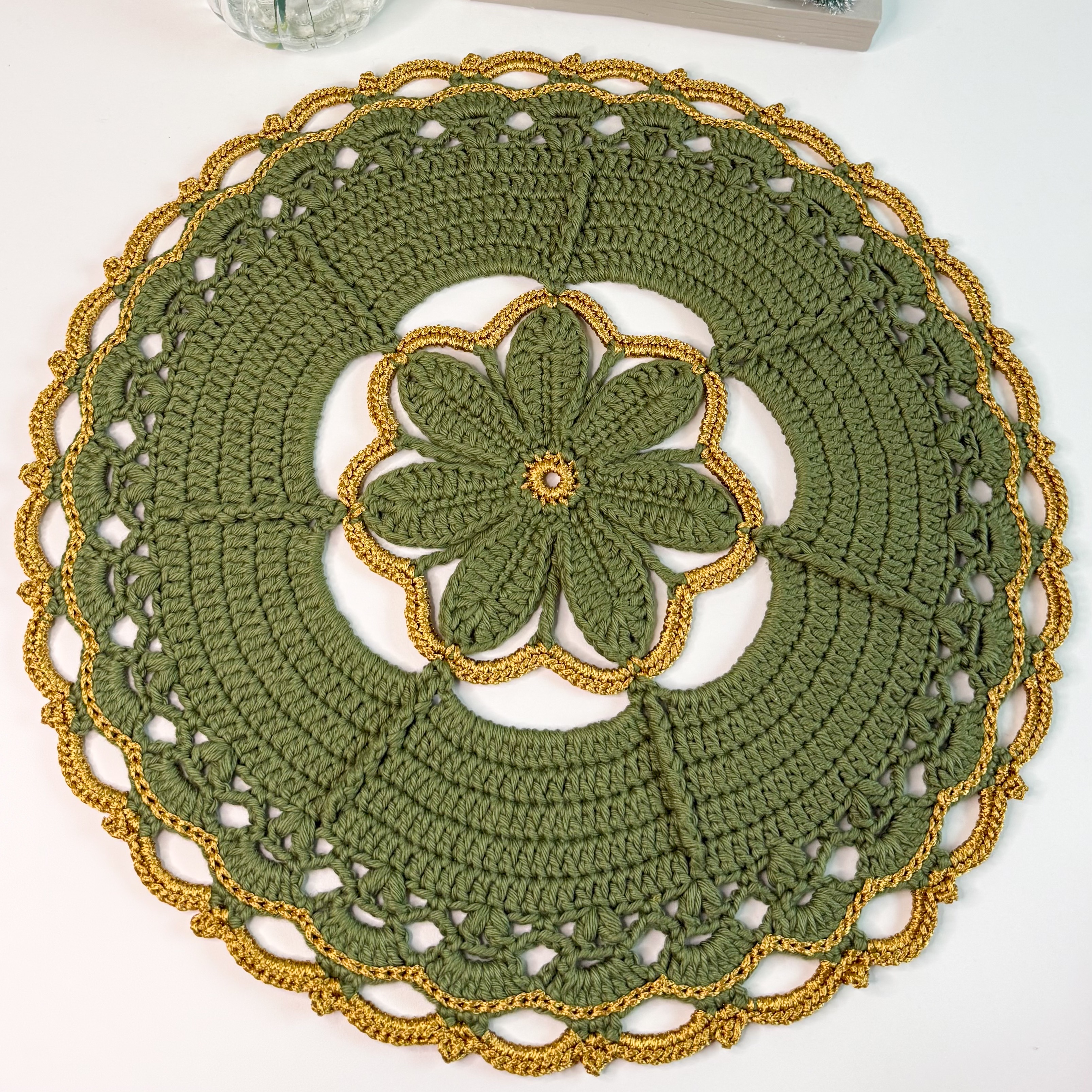 Aulas Americano Realeza-  Porta Copo- Porta Guardanapo Realeza- Porta Guardanapo Guirlanda thumbnail