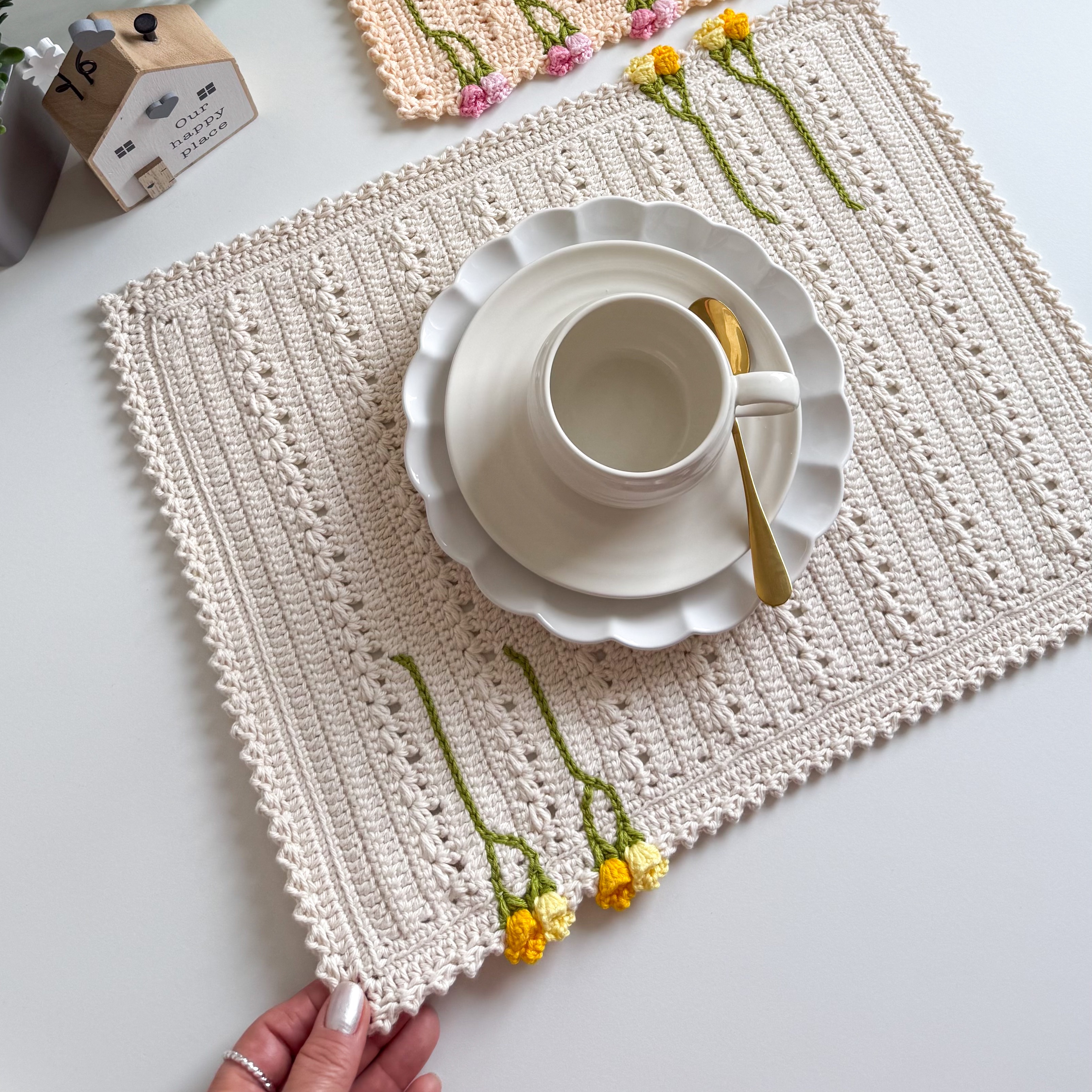 Aulas Americanos Retangular Tulipas-ensino duas bases thumbnail