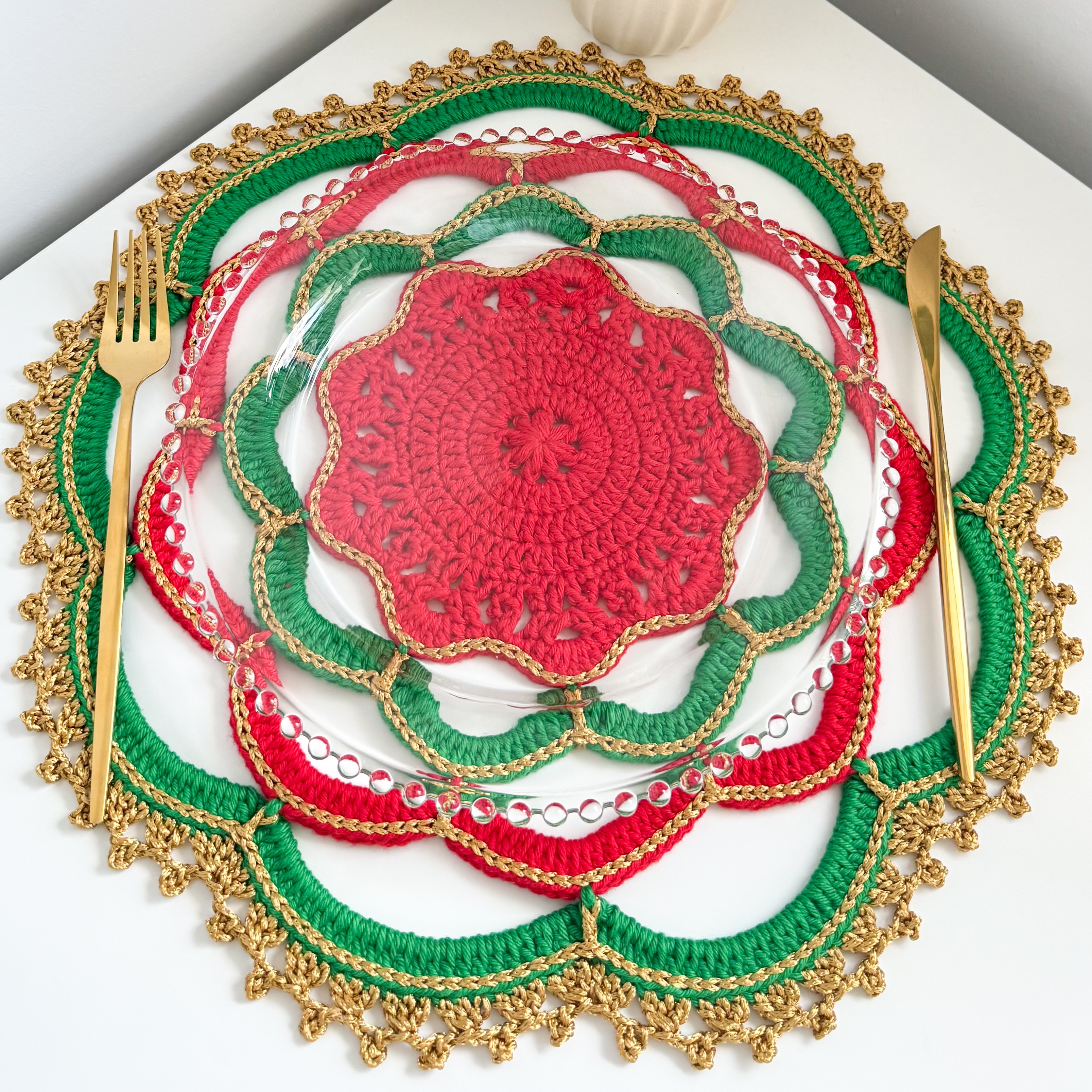 Aulas Americano Nobreza- Porta Guardanapo Guirlanda- Porta Copo thumbnail