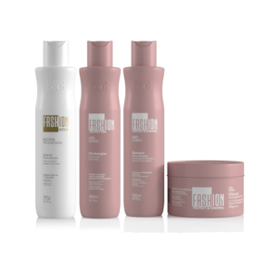 Combo Escova Progressiva Fashion Gold 300g + Protect Poo 300g thumbnail