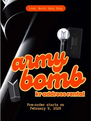 Planning to buy the new BTS OFFICIAL LIGHTSTICK VER.4? We got you! We offer KR Address Rental for cheaper international 