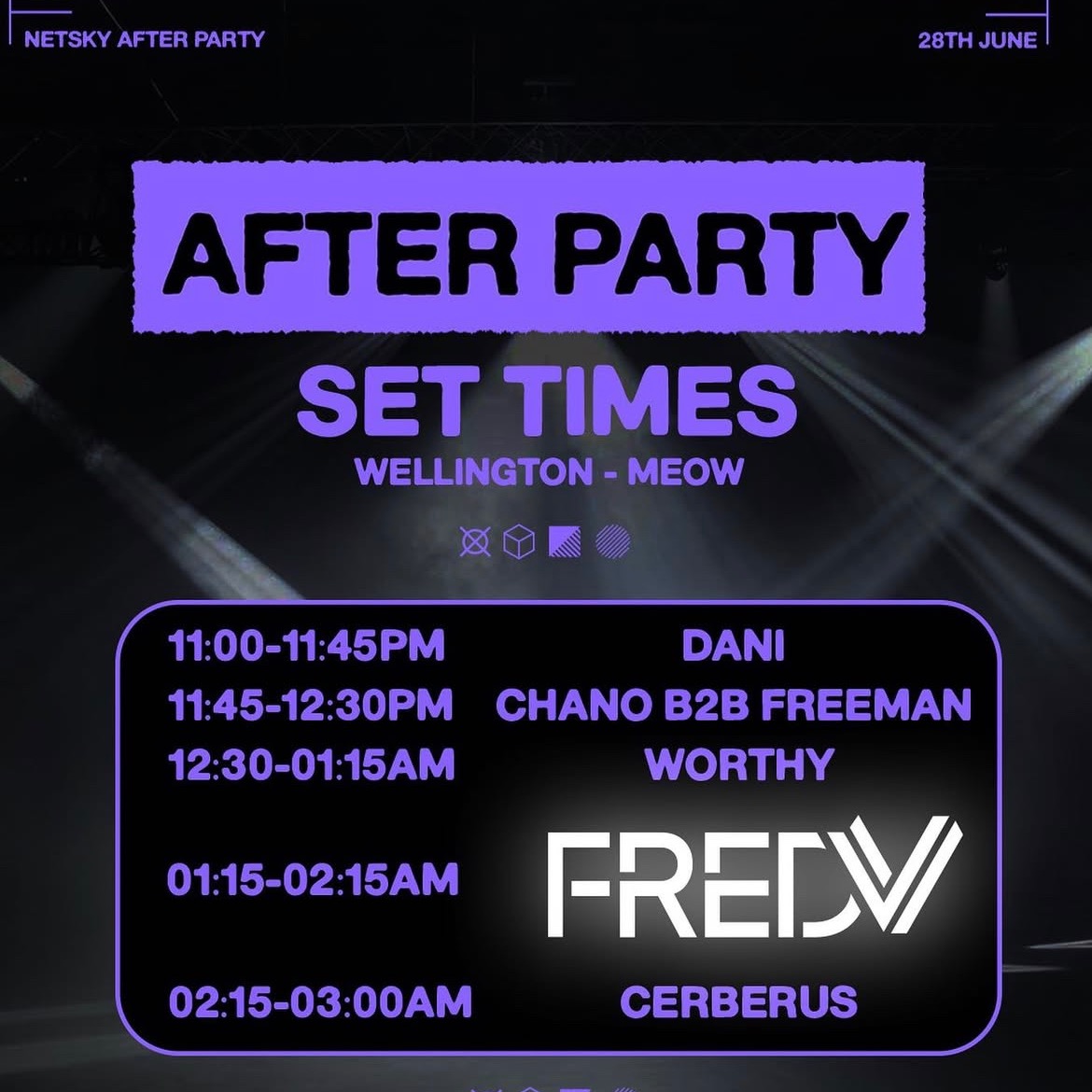 Audiology  - Netsky Afterparty  thumbnail