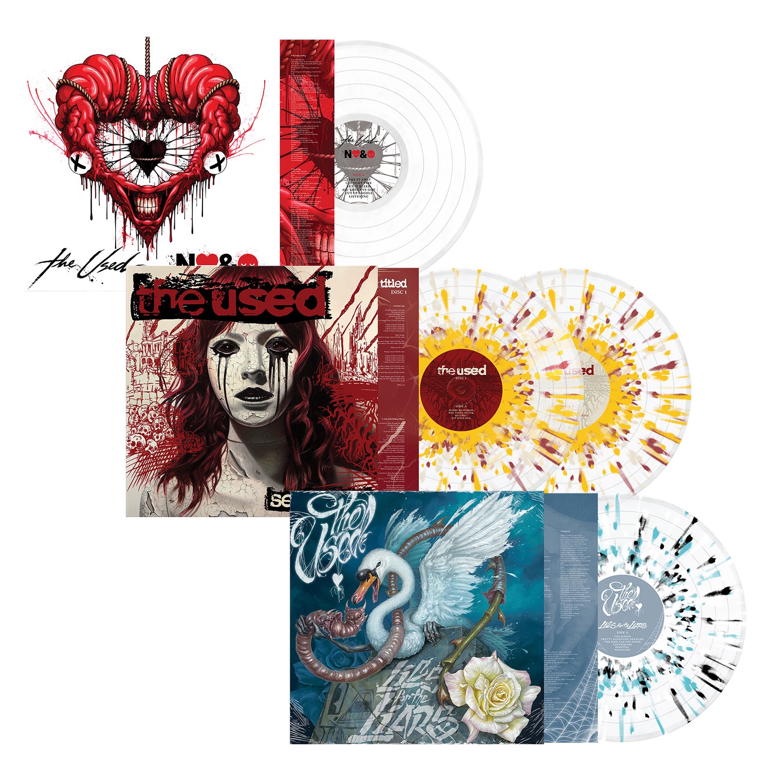 THE USED [25 YEARS OF THE USED, SLAM DUNK UK/EU EXCLUSIVE] VINYL BUNDLE thumbnail