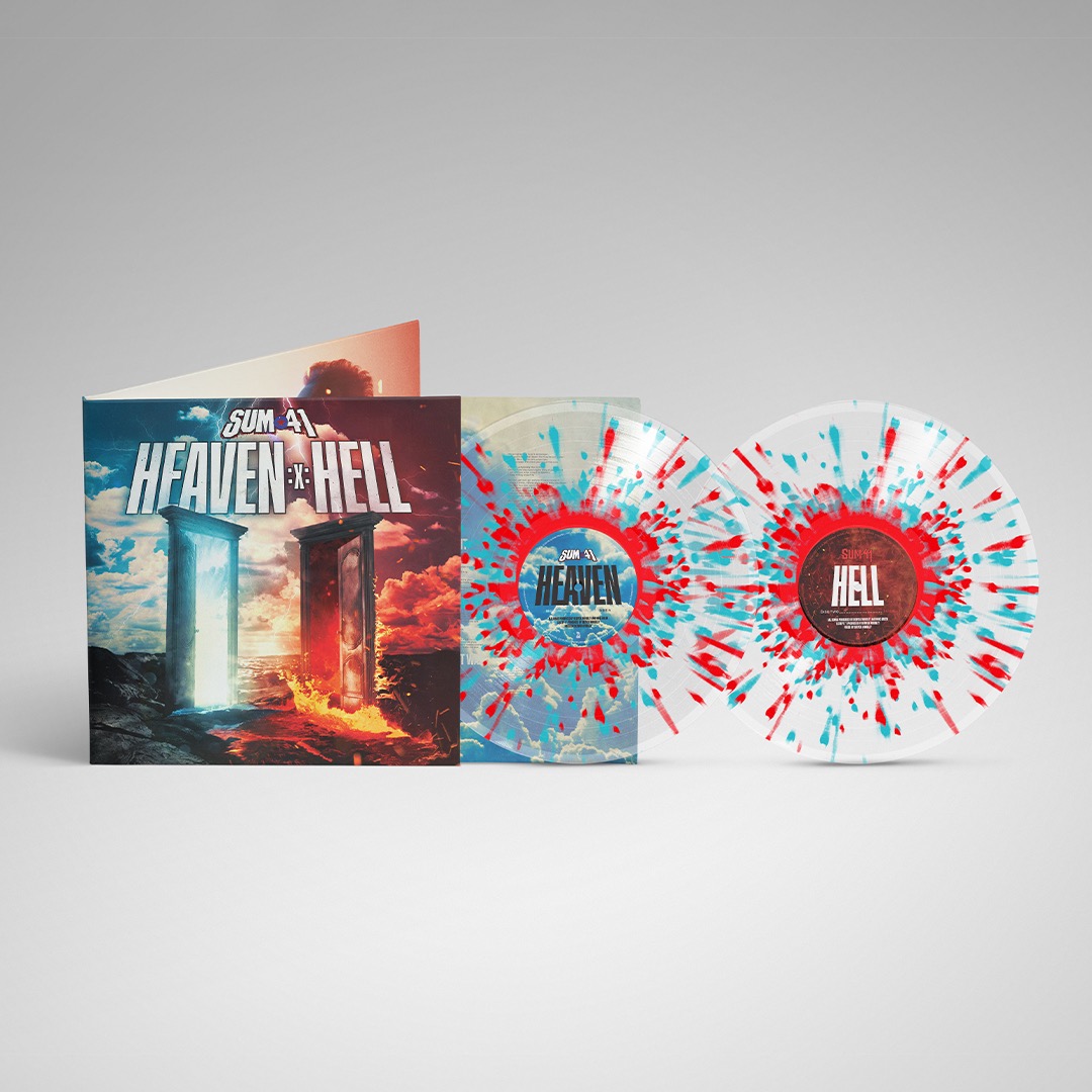 Sum 41 - HEAVEN :X: HELL Slam Dunk Exclusive LP (Hand Numbered) thumbnail