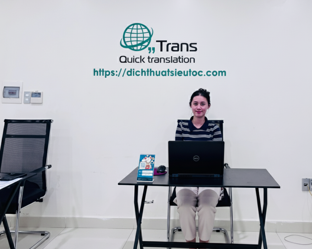 Dịch thuật Siêu Tốc - QTRANS: nhanh, chất lượng, bảo mật thumbnail