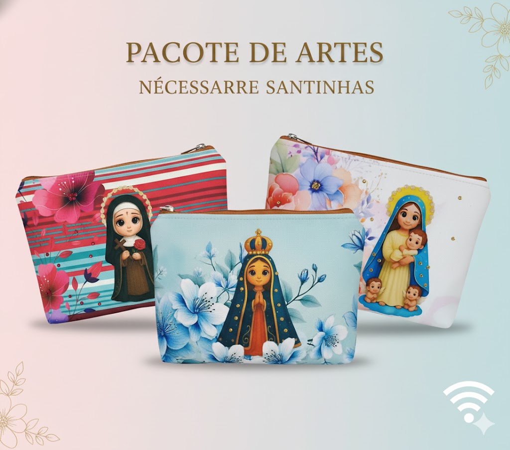 Pacote de Artes Santinhas  thumbnail