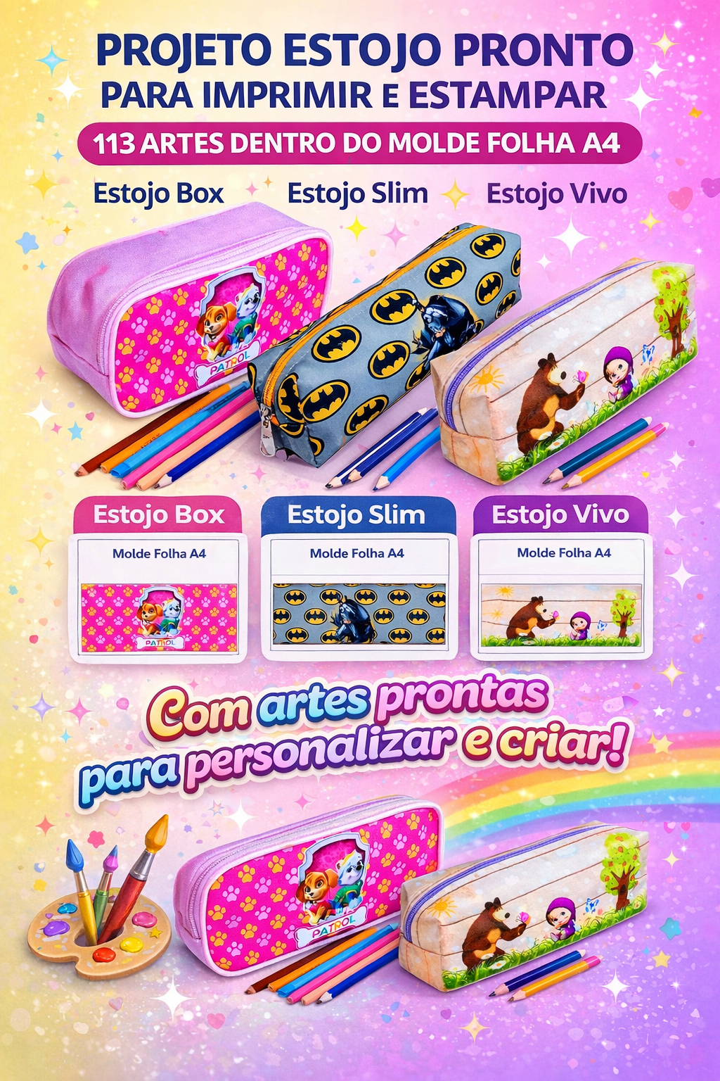 Pacote de artes estojo  thumbnail