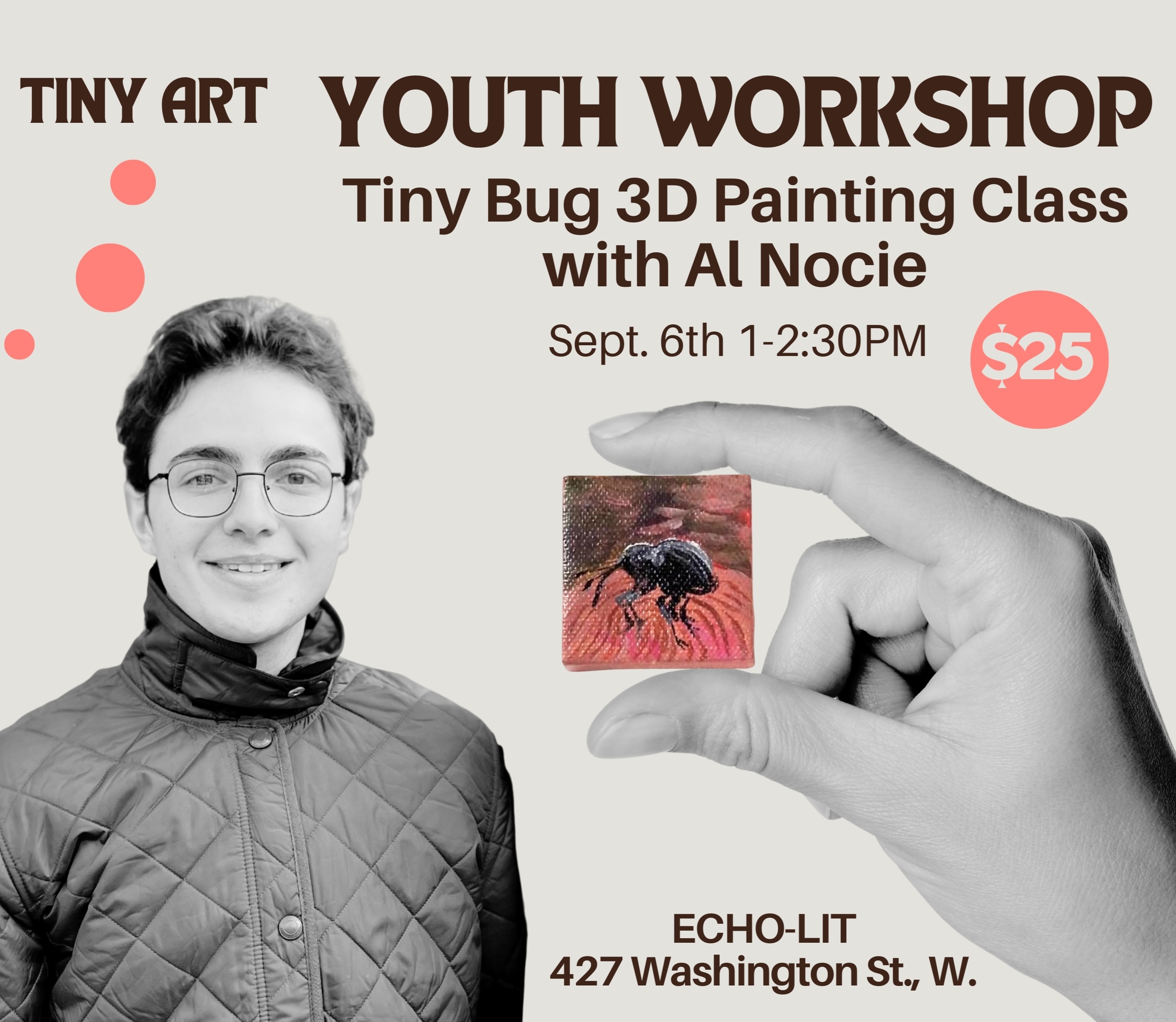 Tiny Art Youth Workshop Sign Up thumbnail