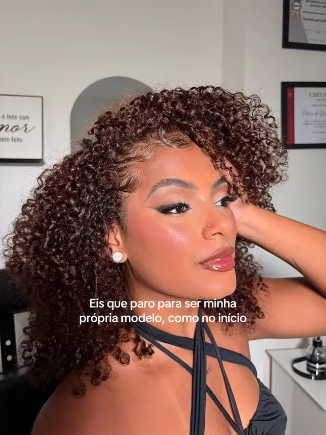 Portanto que eu estude e ponha em prática antes de ir para as clientes, sabendo o que estou fazendo, tá tudo bem ✨✨✨ #fy