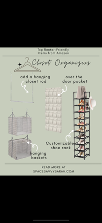 Over the Door Hanging Organizer  thumbnail