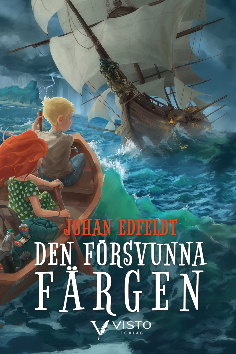 Den Försvunna Färgen - Bok#1 - Fantasy för barn och vuxna - Hårdpärm Svenska thumbnail