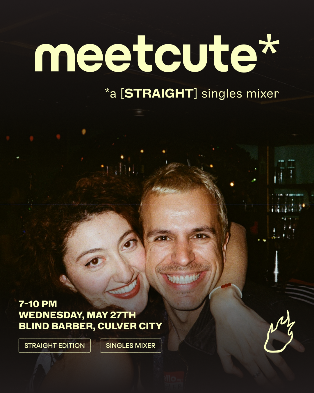 5/27: Straight Singles Mixer @ Blind Barber (Culver City) thumbnail
