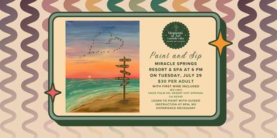 Paint and Sip on 7/29 thumbnail