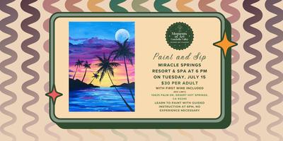 Paint and Sip on 7/15 thumbnail