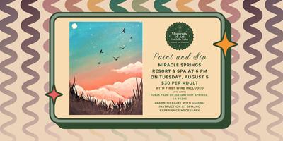 Sunset Field Paint and Sip on 8/5 thumbnail