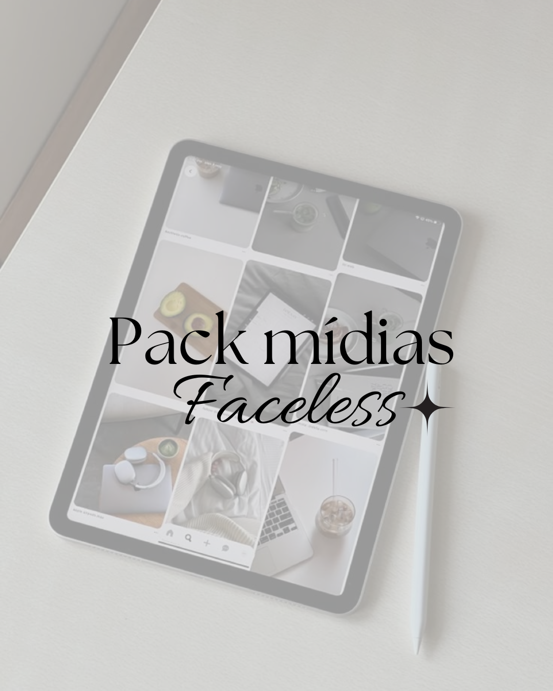 Pack Mídias Faceless: Facilita a sua vida como afiliada, acervo de vídeos e fotos prontas pra usar📽✨️ thumbnail